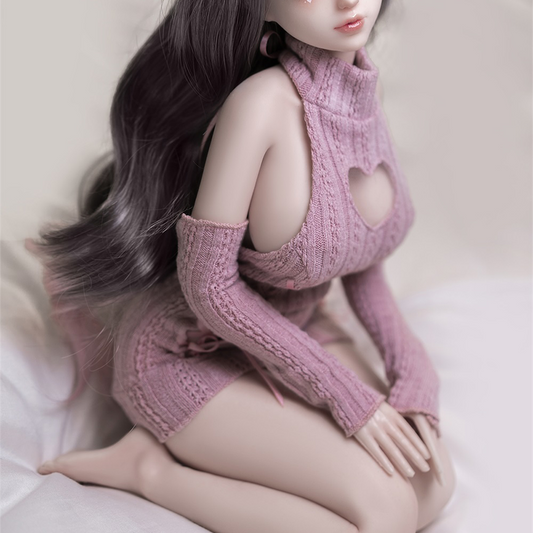 Adult 60cm full silicone solid doll airplane cup masturbator simulation figurine doll