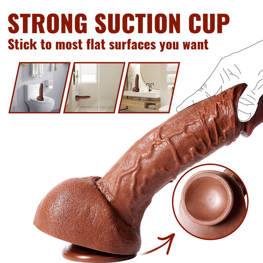Buder Manual Dildo for Big Size Fun 12.60 Inches