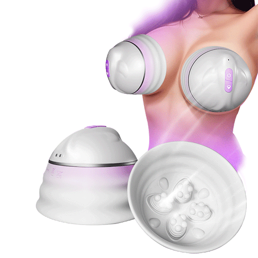 Angel Mask Breast Massager Nipple Female Flirting Vibration Sucking Adult Products