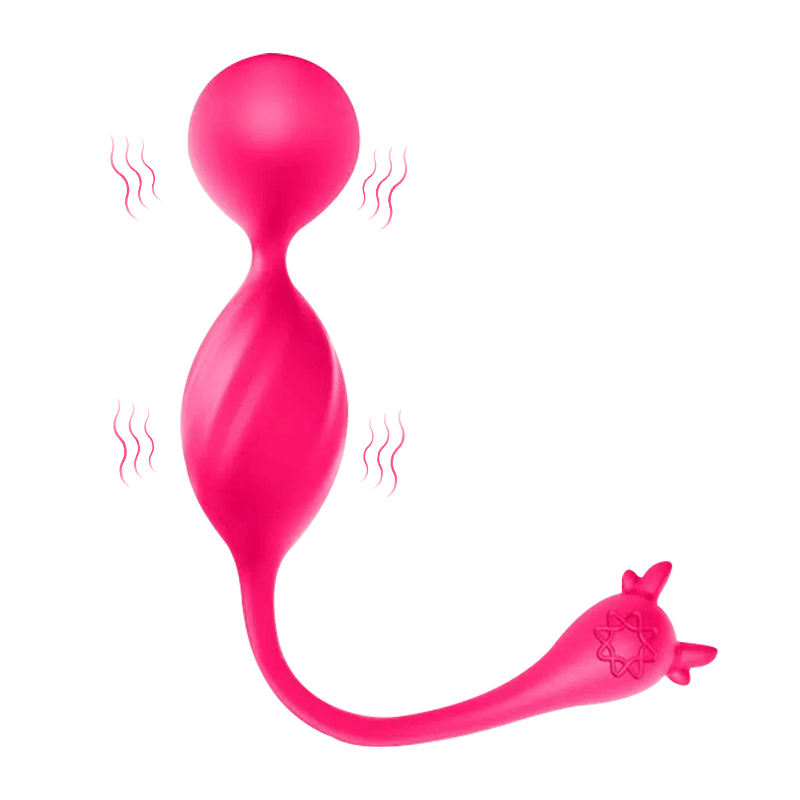Night Sakura Smart Kegel Balls Pelvic Floor Trainer – Silicone Electric Pulse Vaginal Exercise Device for Women