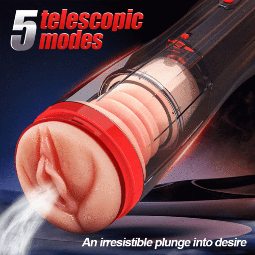 Roka - Lifelike Automatic 5 Thrusting 10 Vibrating Vocable Masturbator