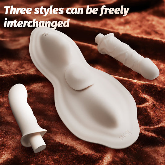 Dragon and Phoenix Pad Second Generation Female Masturbator Silicone Remote Control Massager Multi point Stimulating Vibration Toys