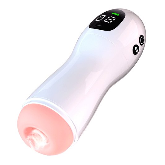 Ideal Sucking Cup for Men, Handheld Electric Airplane Cup, Vibration Pronunciation, Oral Love Airplane Cup