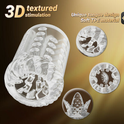 【Upgraded】 Male Electric Masturbator – 7 Telescopic, Rotating & Vibrating Modes with Dual Motors & LCD Display